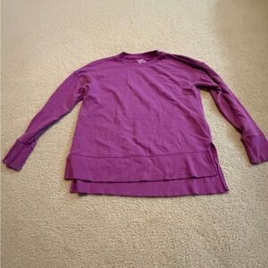 Purple Long Sleeve Top